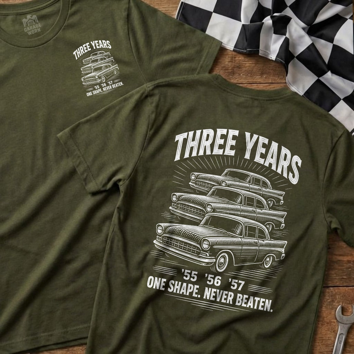 Military Green | Front & Back