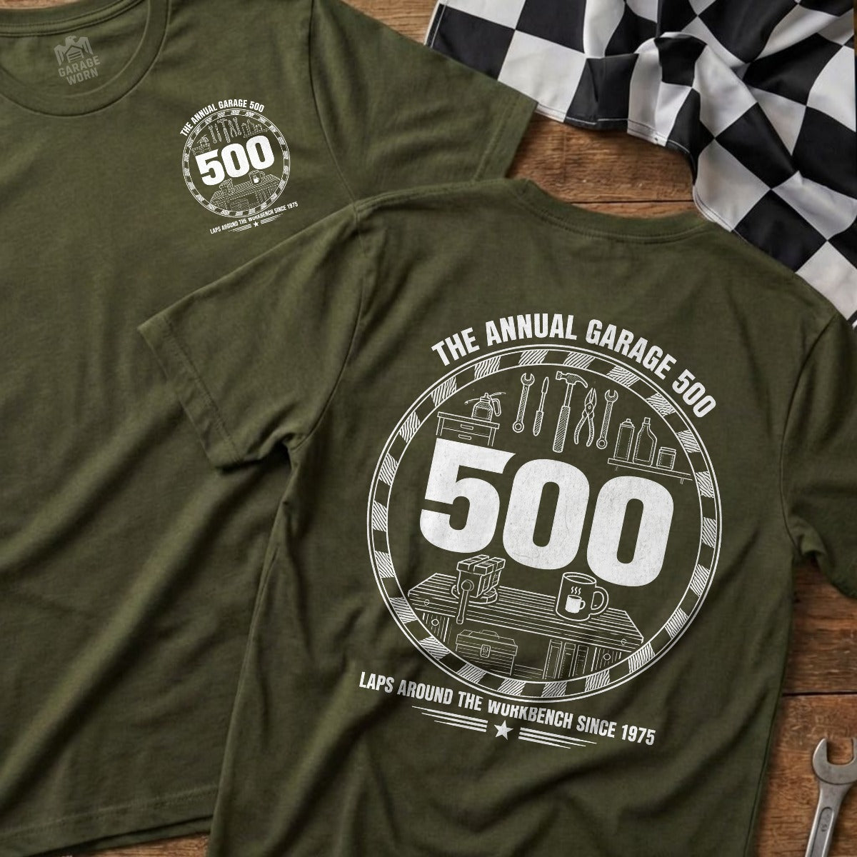 Military Green | Front & Back