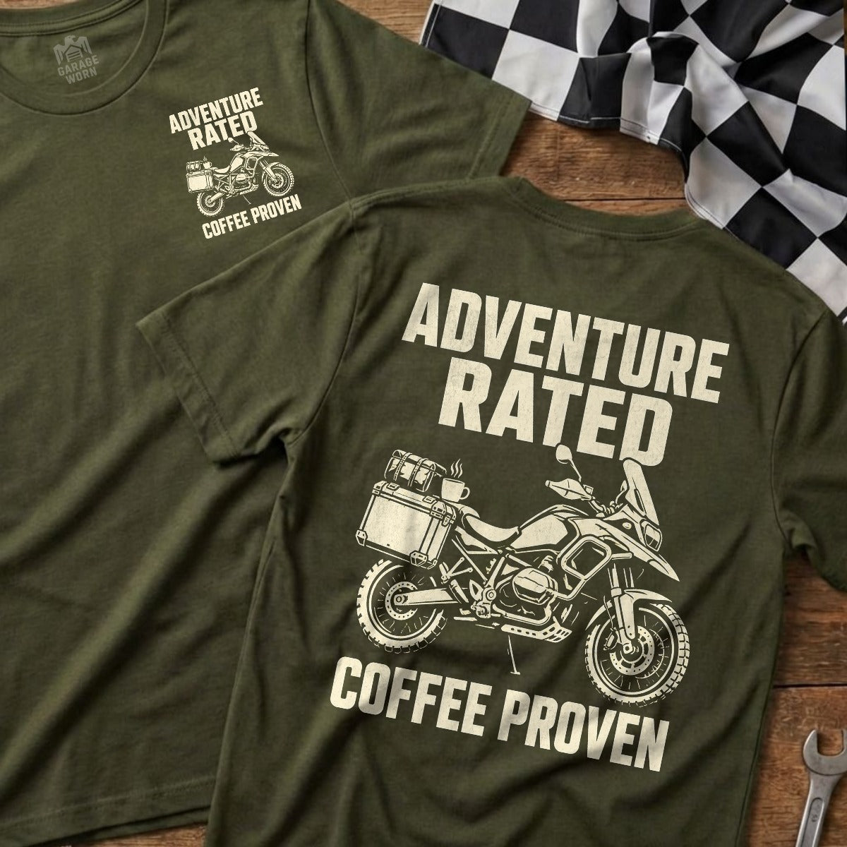 Military Green | Front & Back