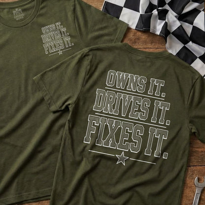 Military Green | Front & Back