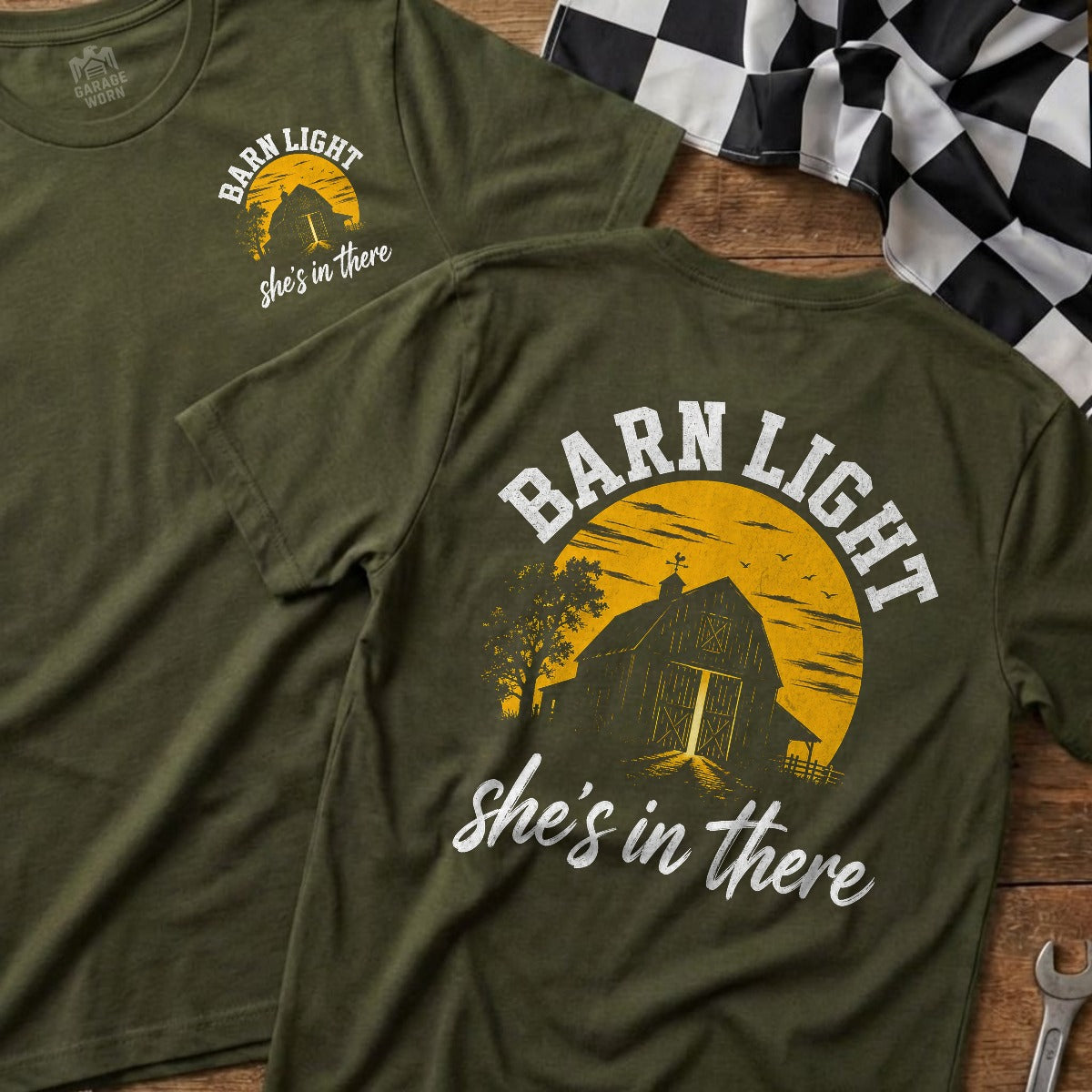 Military Green | Front & Back