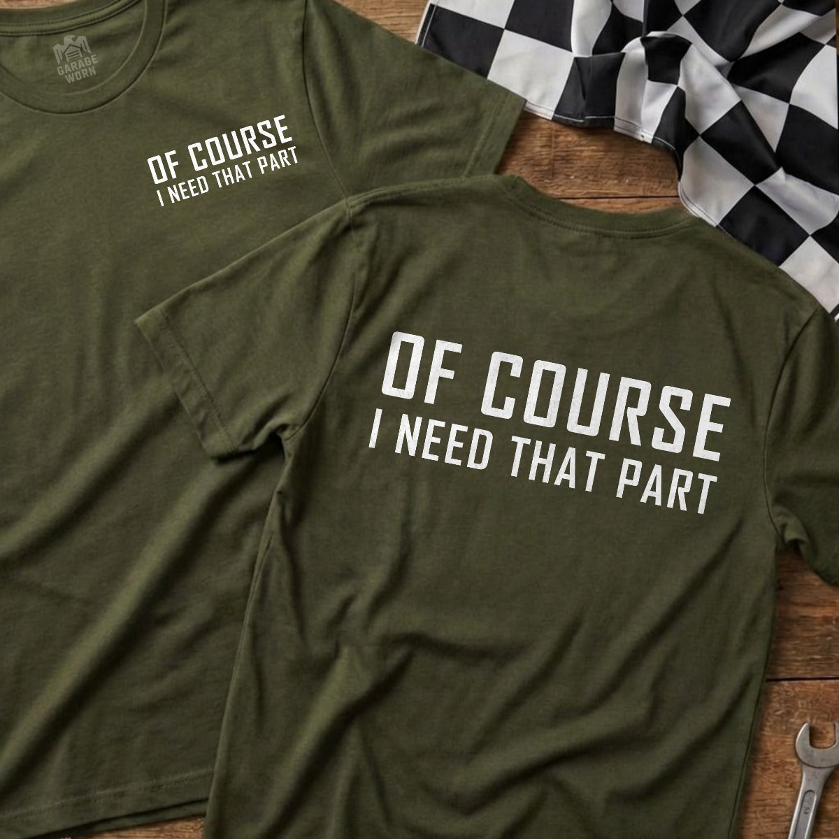 Military Green | Front & Back