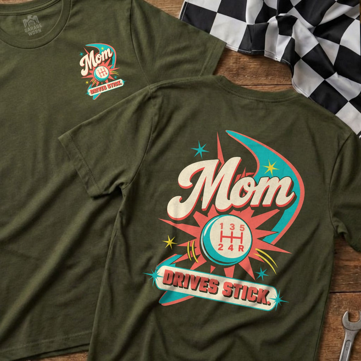 Military Green | Front & Back