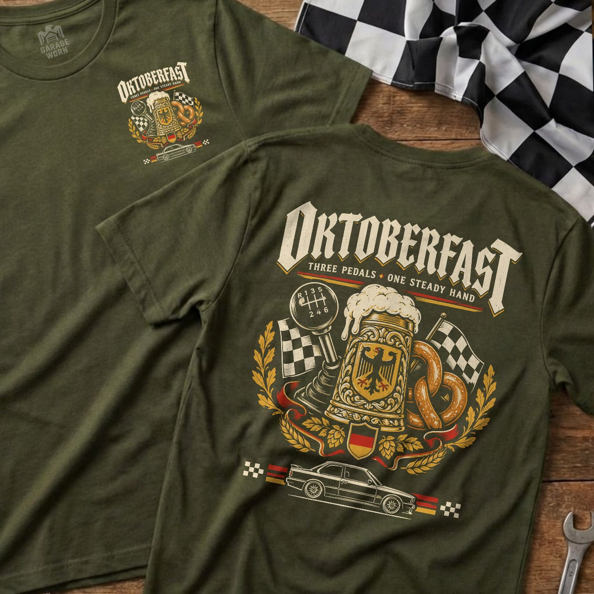 Military Green | Front & Back