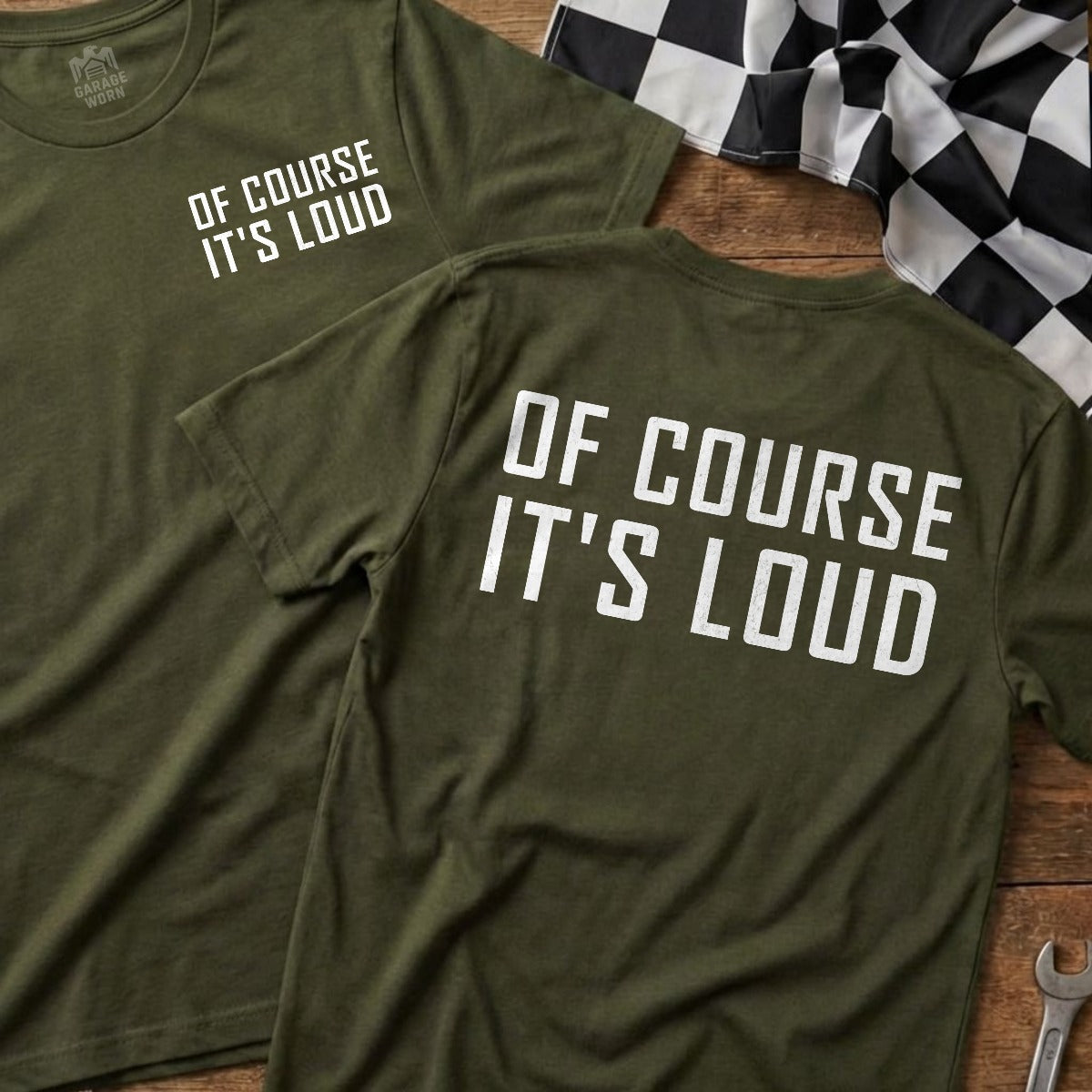 Military Green | Front & Back
