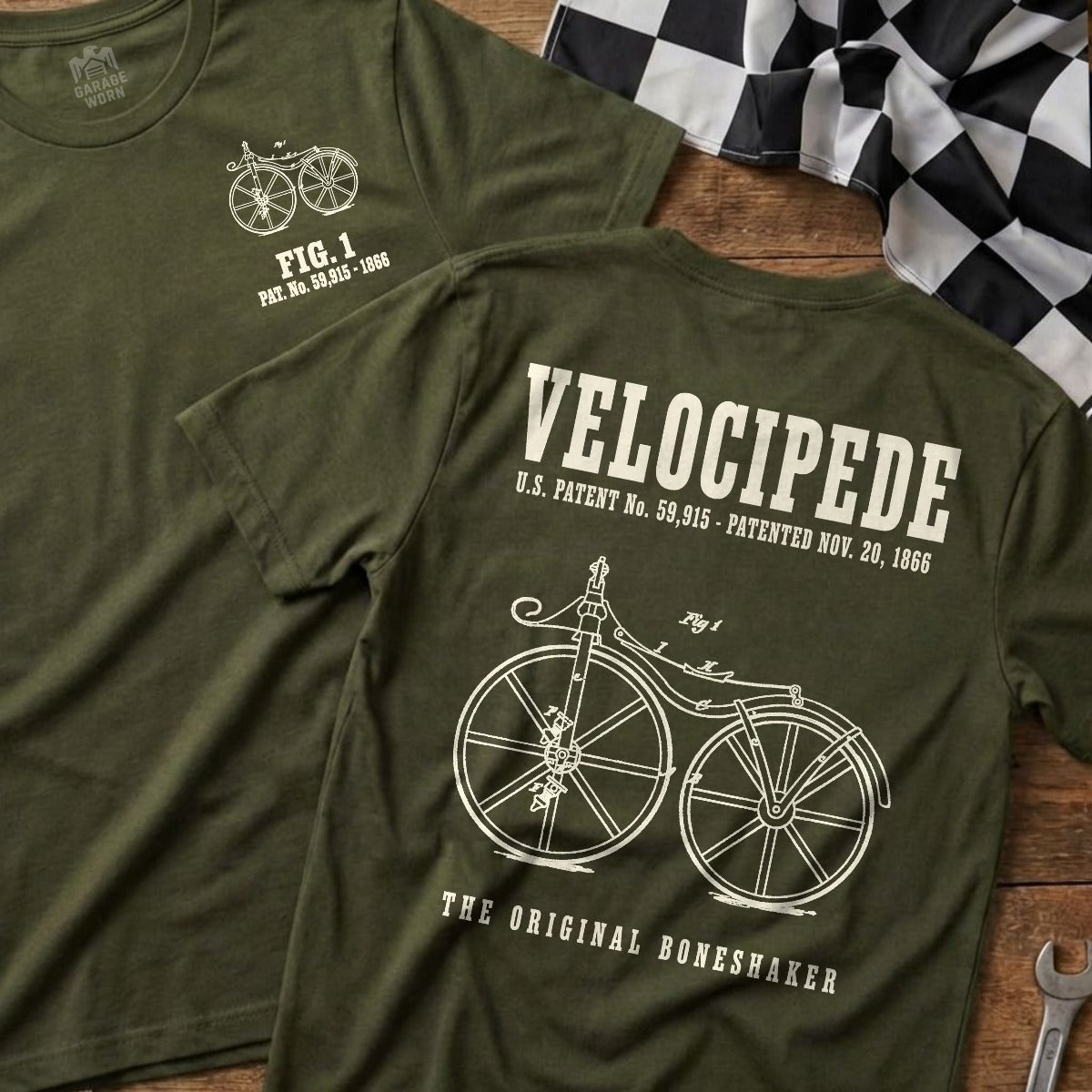 Military Green | Front & Back