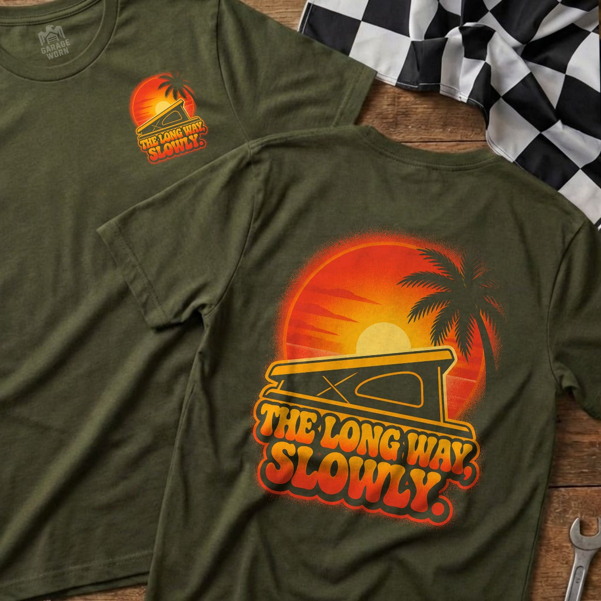 Military Green | Front & Back