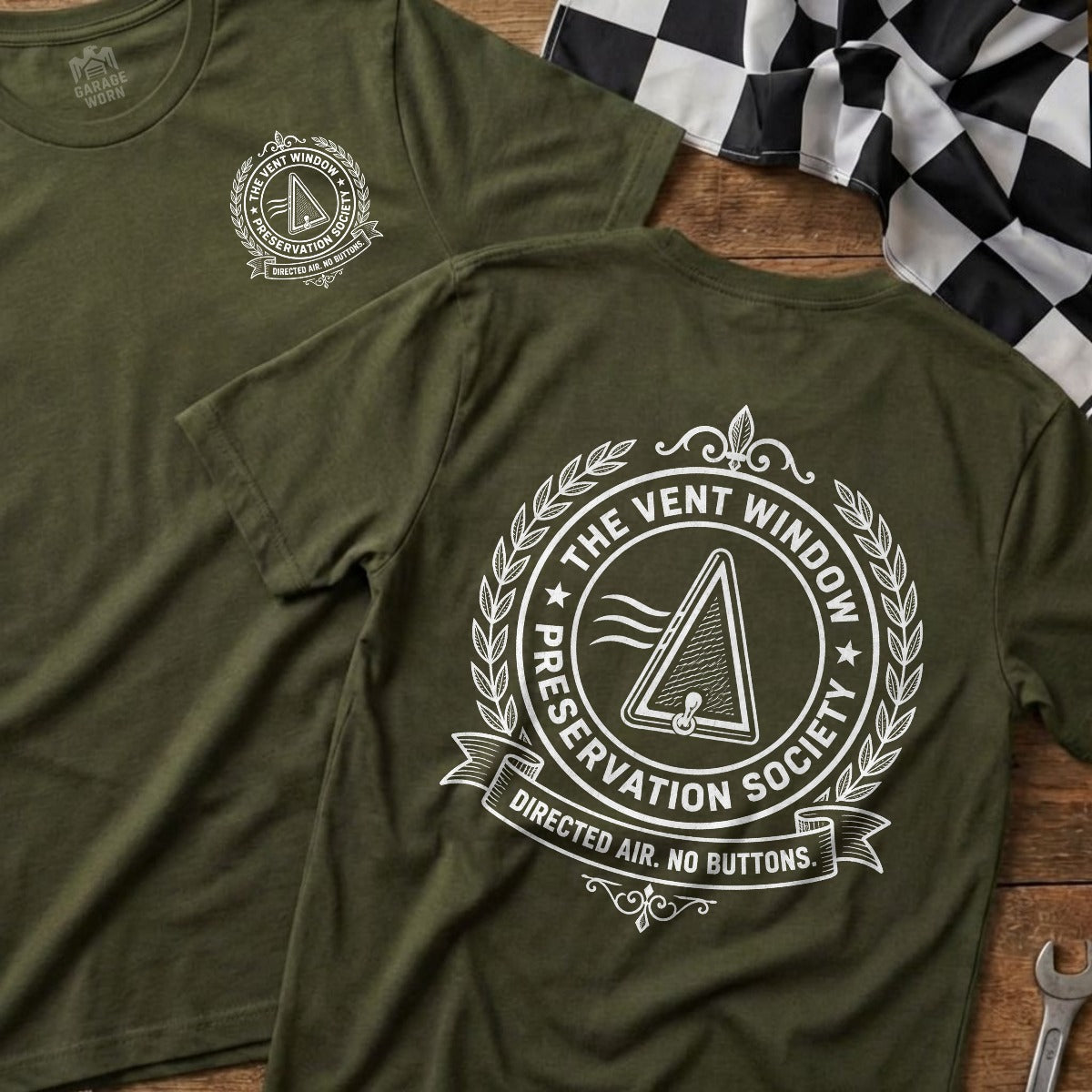 Military Green | Front & Back