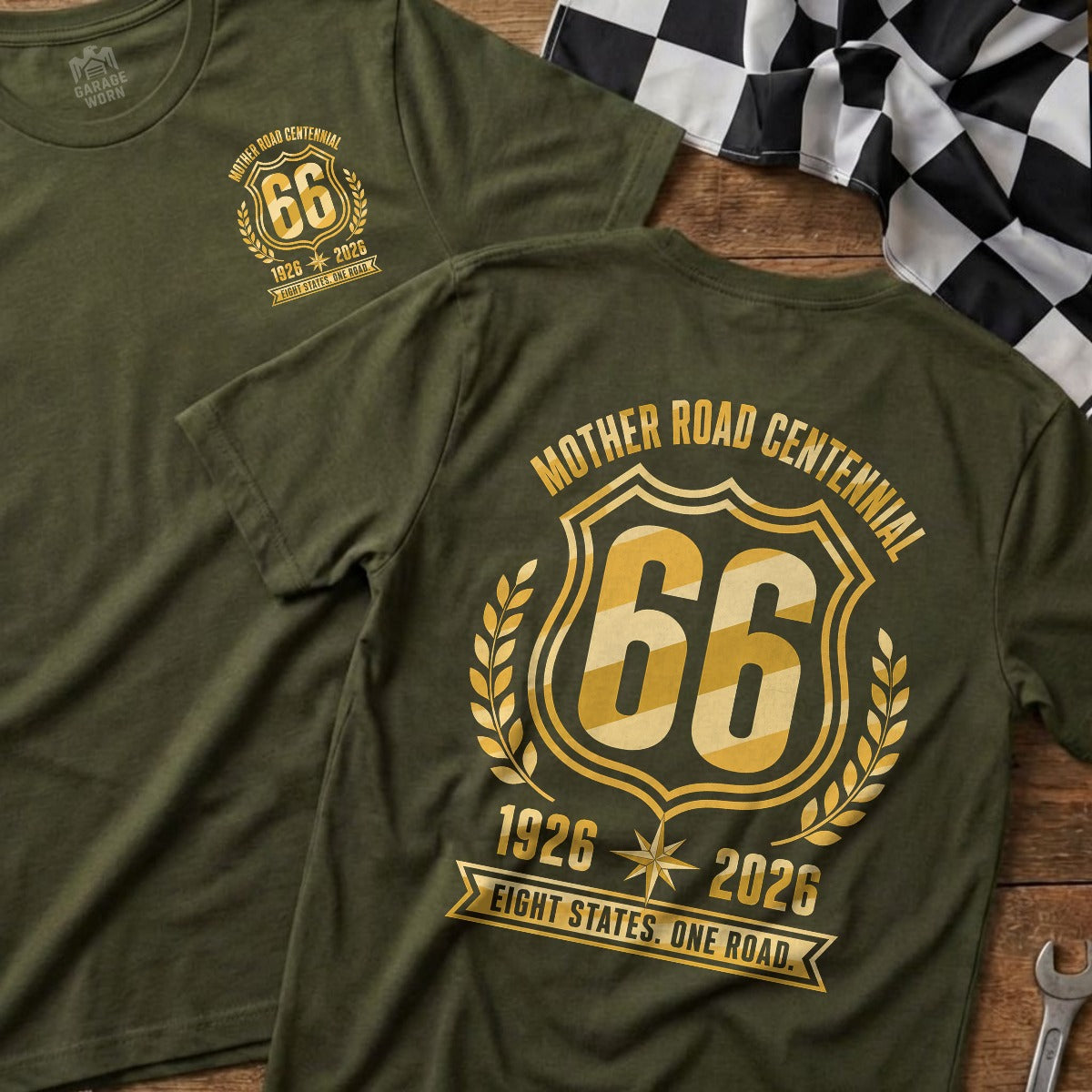 Military Green | Front & Back