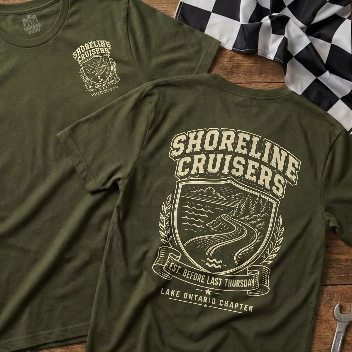 Military Green | Front & Back