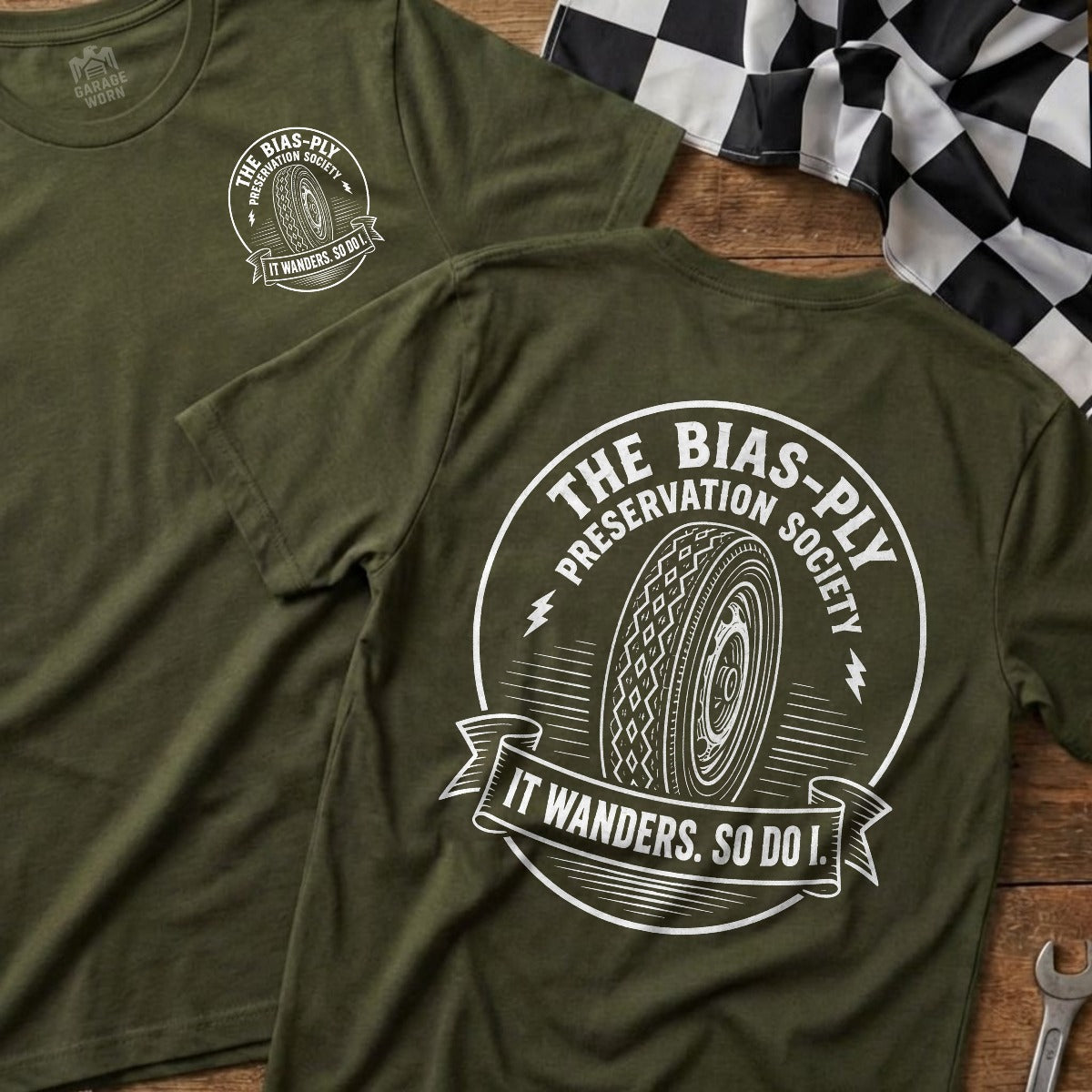 Military Green | Front & Back