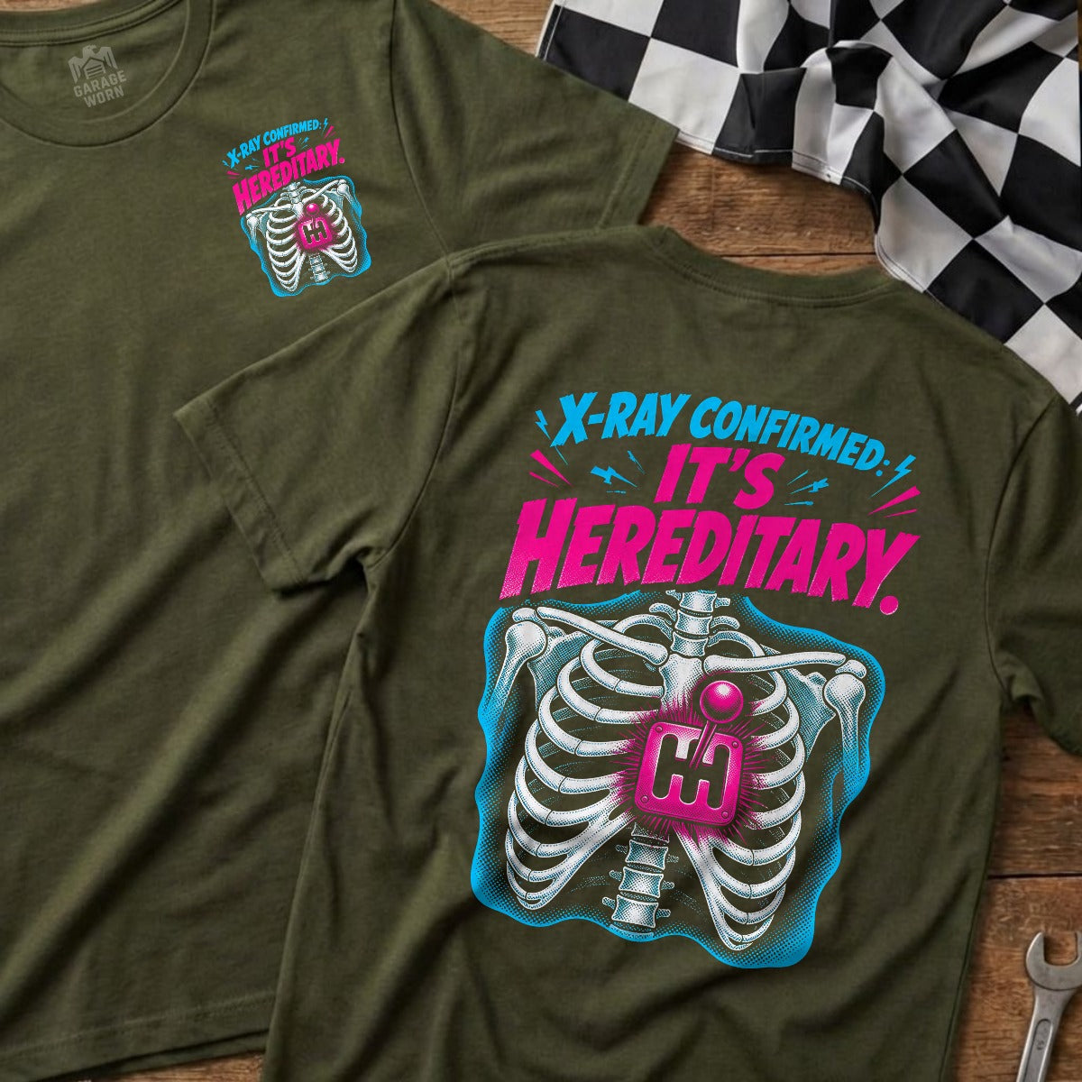Military Green | Front & Back