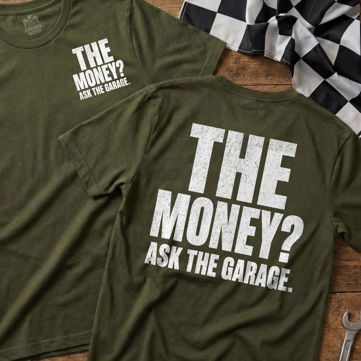 Military Green | Front & Back