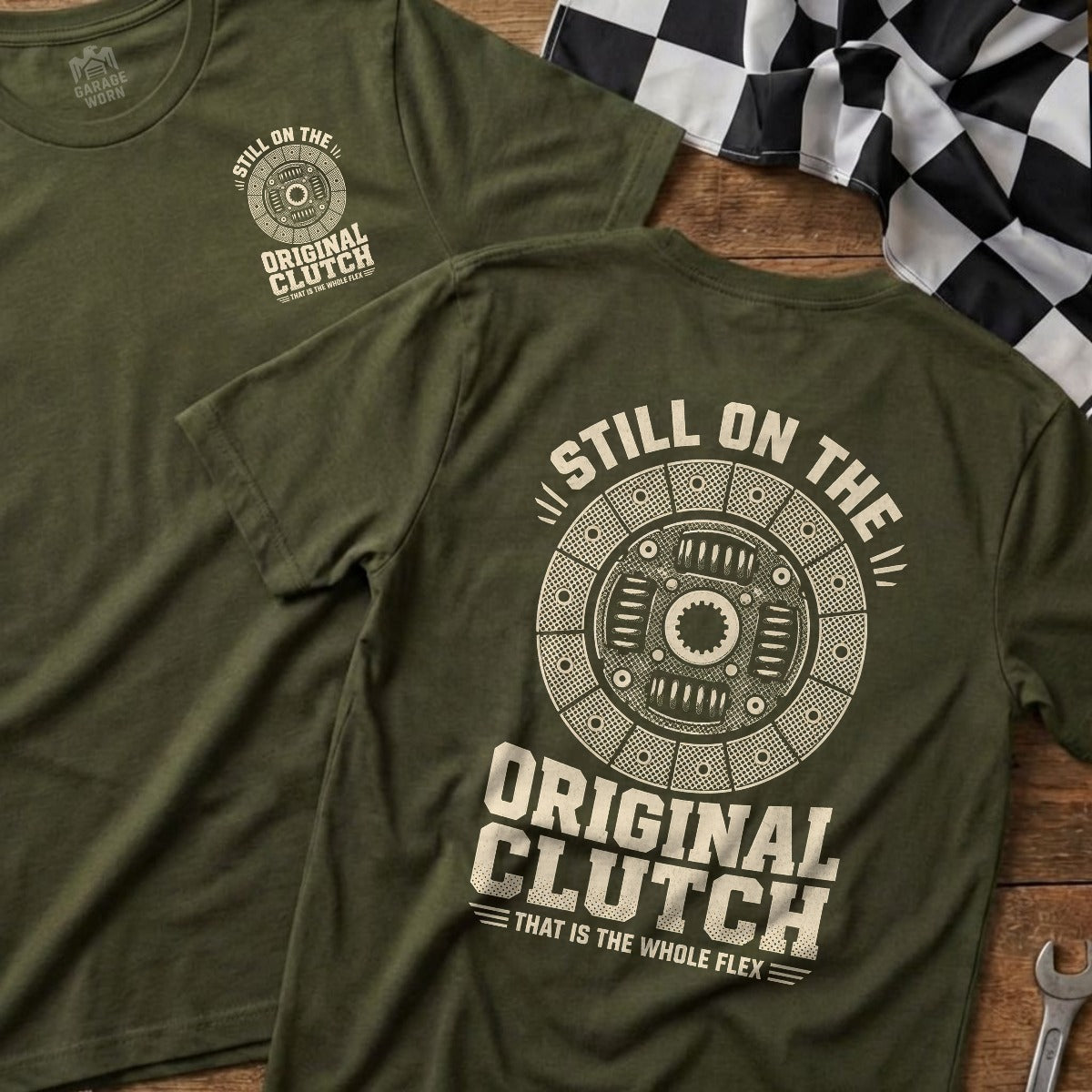 Military Green | Front & Back