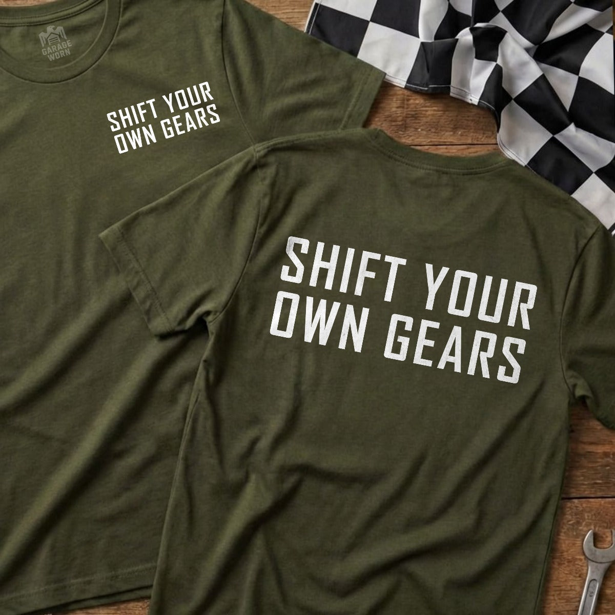Military Green | Front & Back