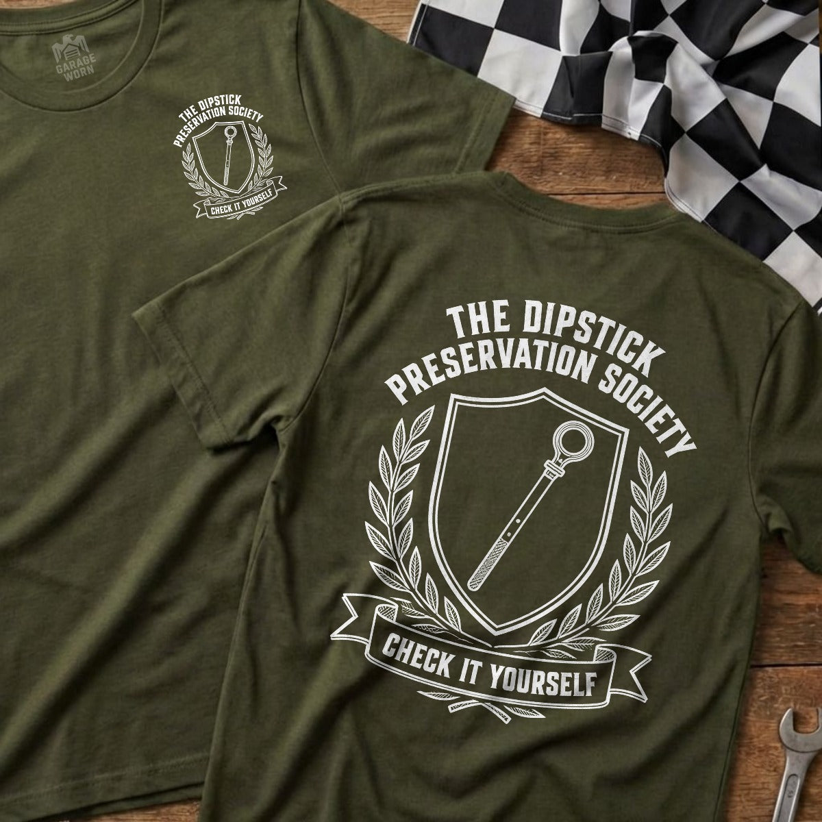 Military Green | Front & Back