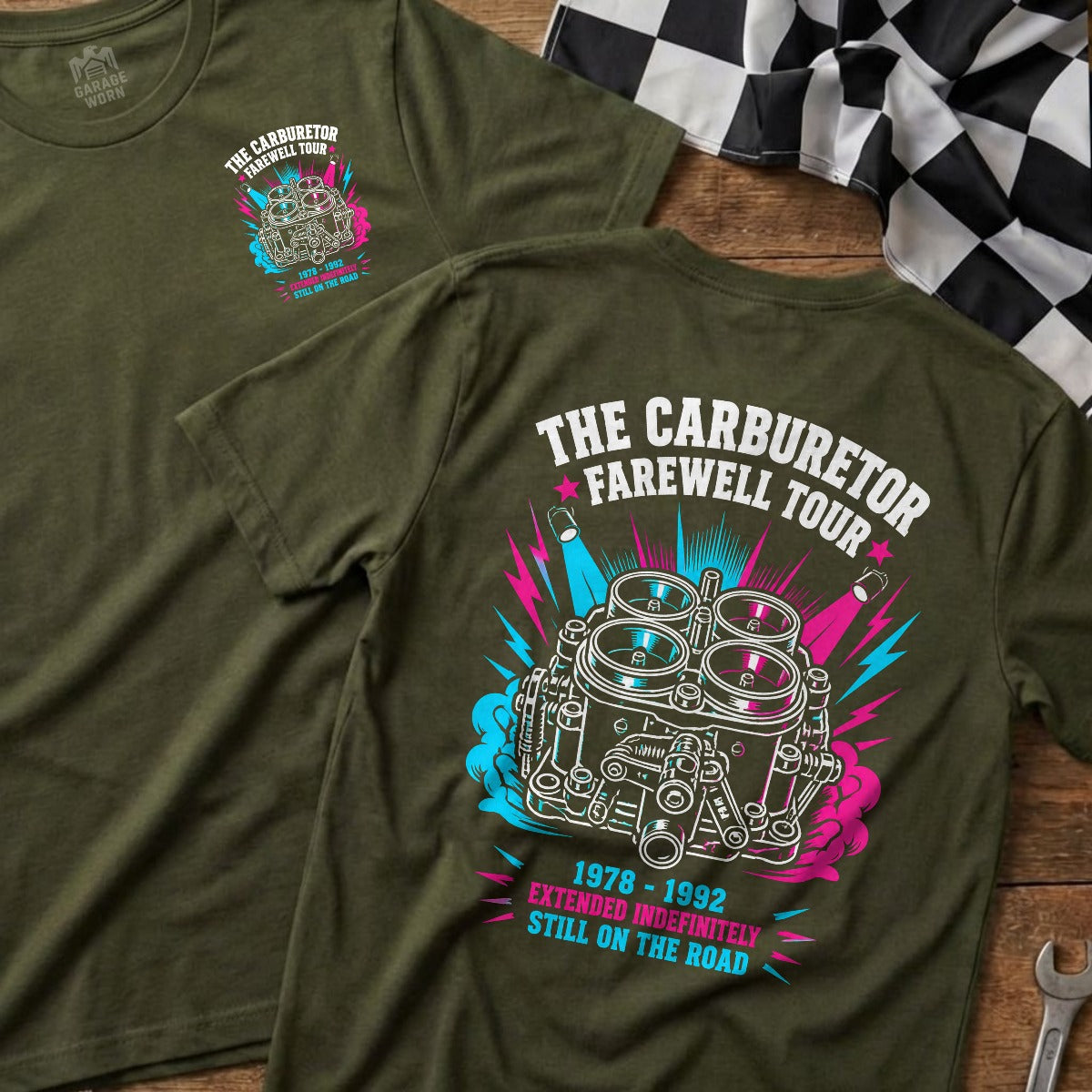 Military Green | Front & Back
