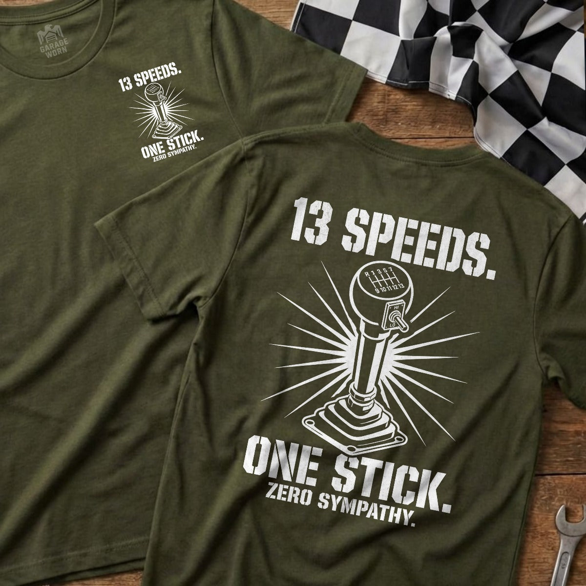 Military Green | Front & Back