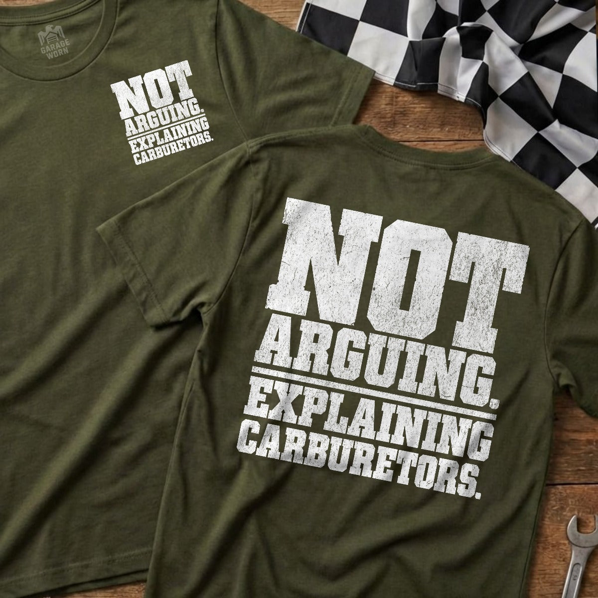 Military Green | Front & Back