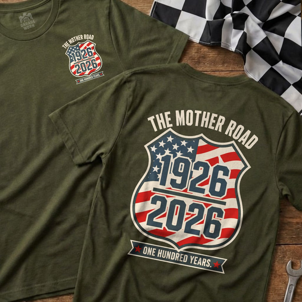 Military Green | Front & Back
