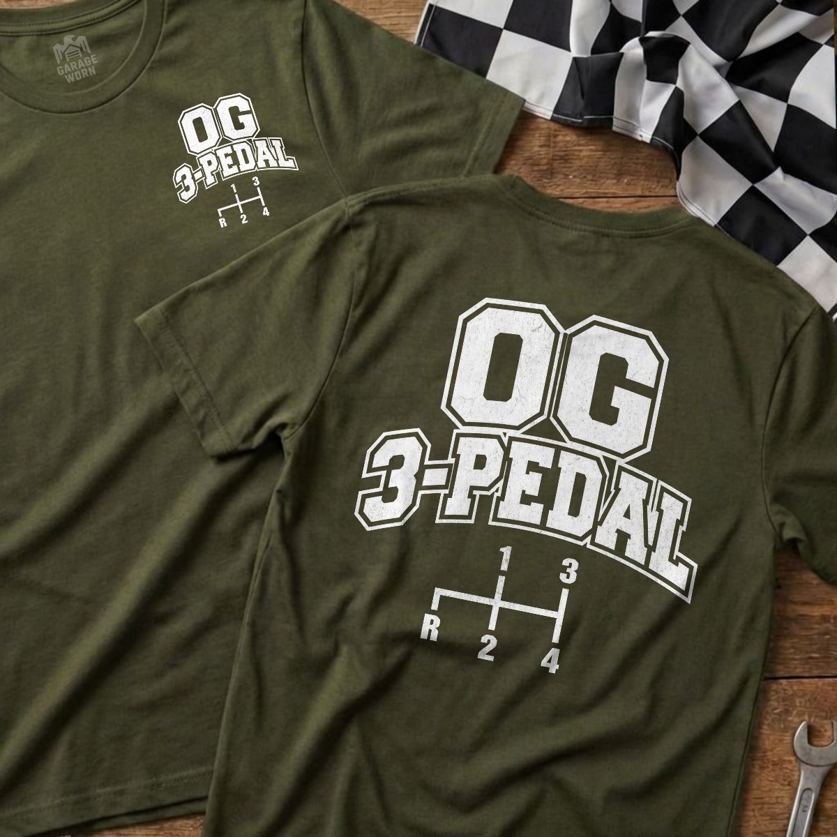 Military Green | Front & Back
