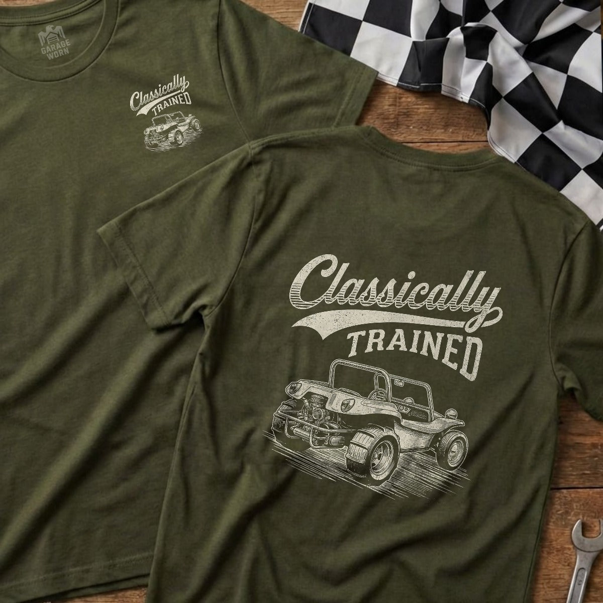 Military Green | Front & Back