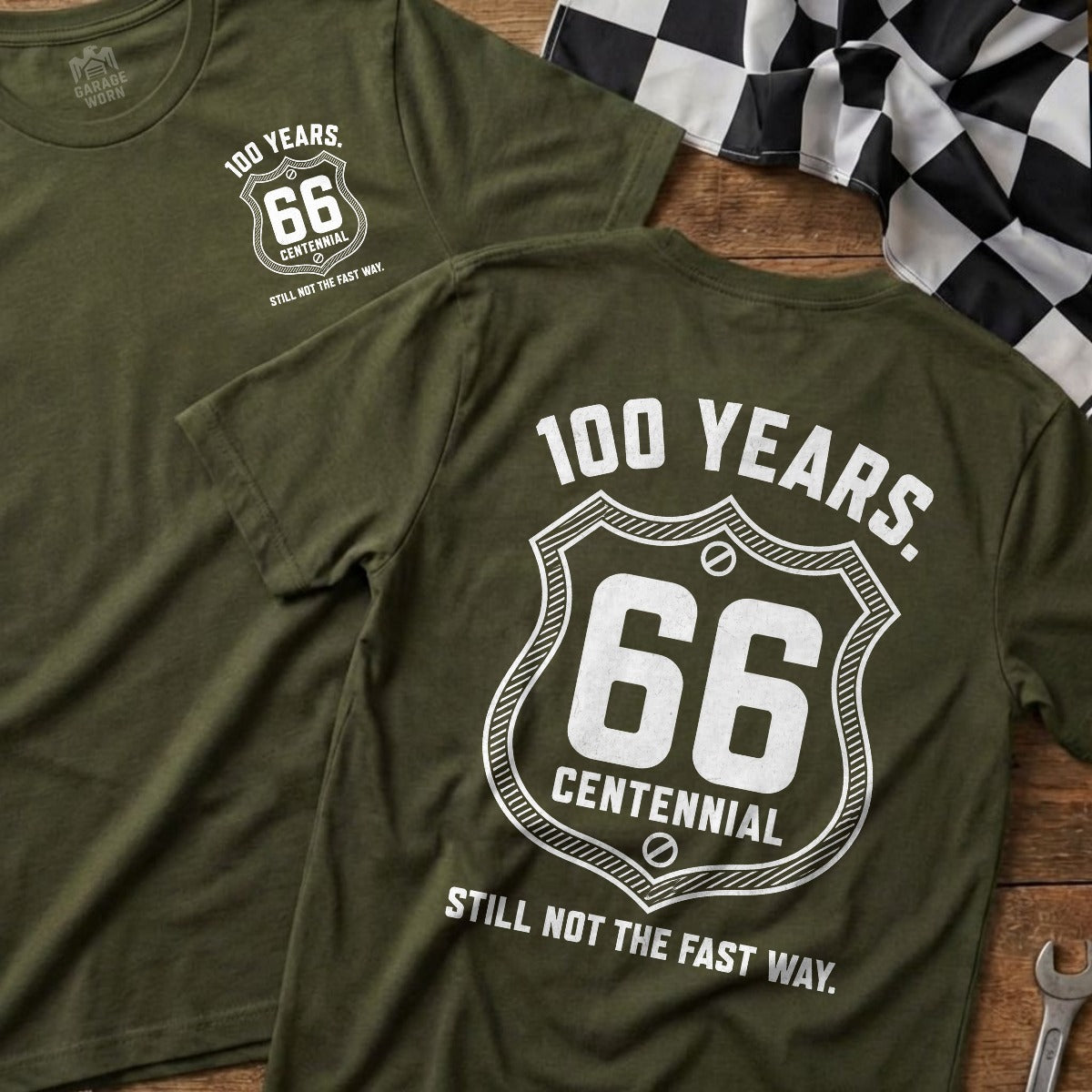 Military Green | Front & Back