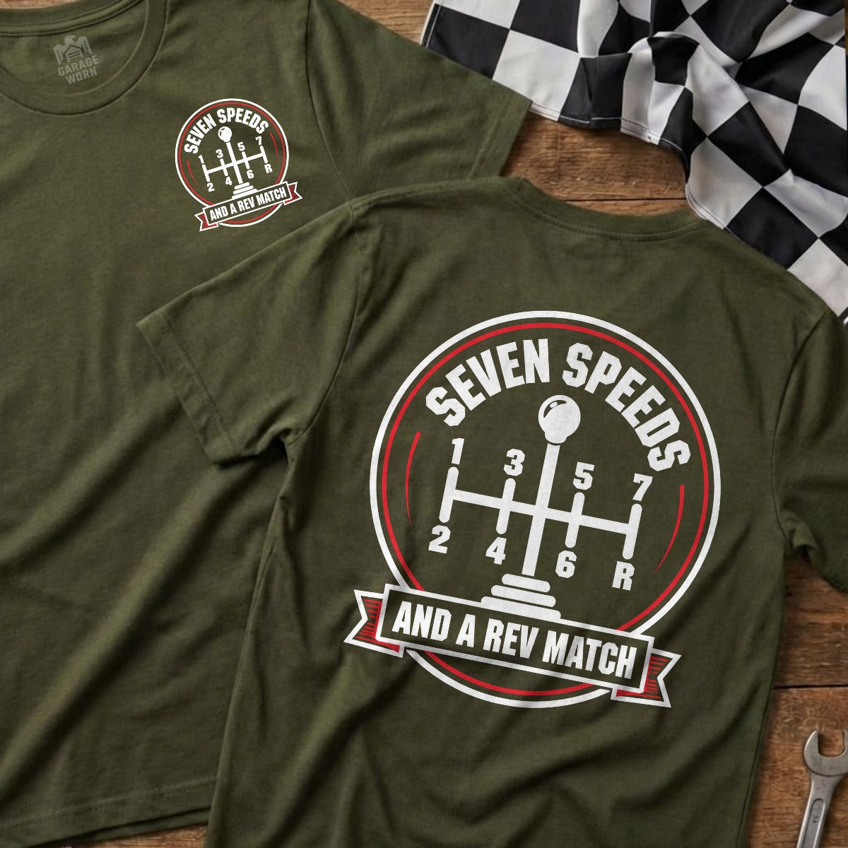 Military Green | Front & Back