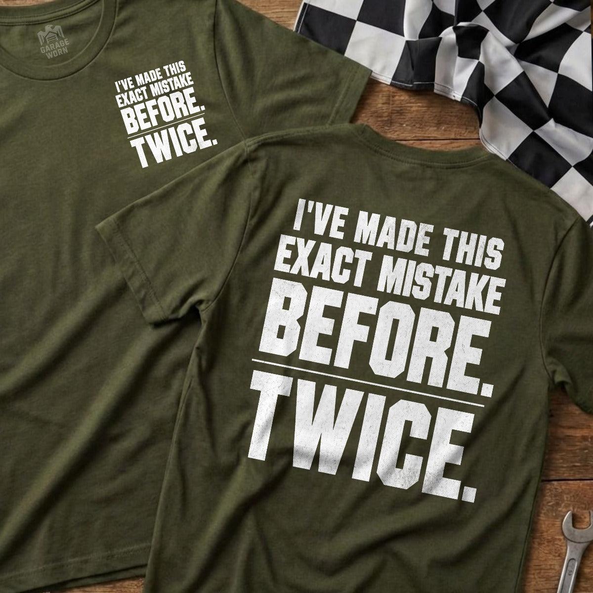 Military Green | Front & Back