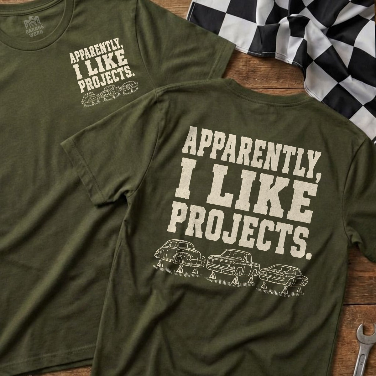 Military Green | Front & Back