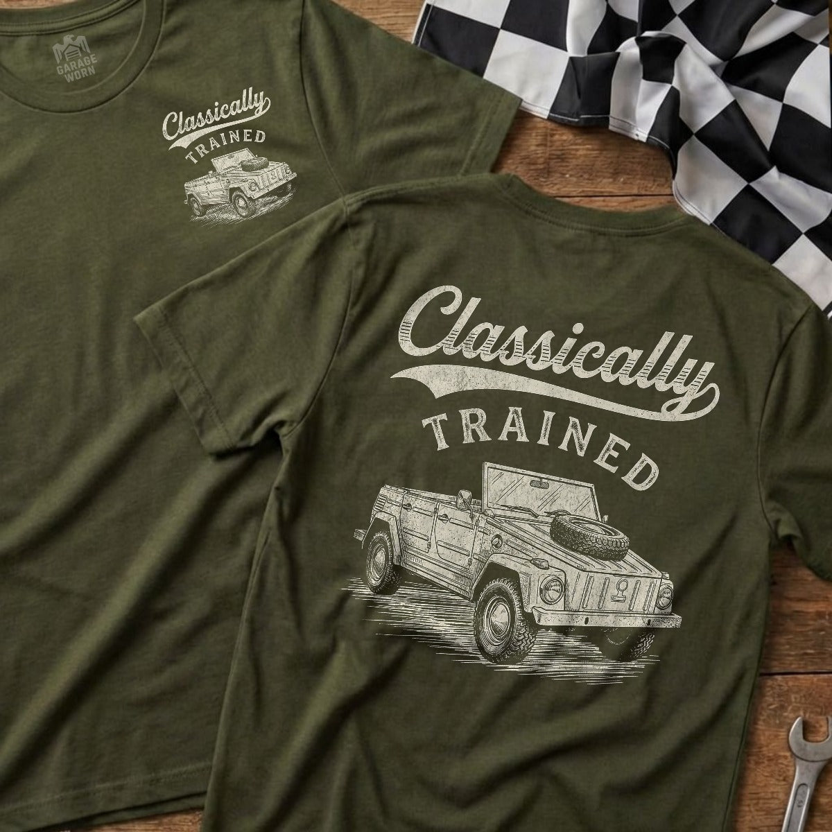 Military Green | Front & Back