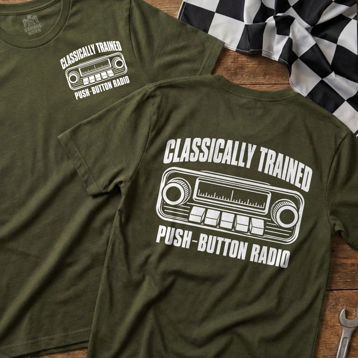 Military Green | Front & Back