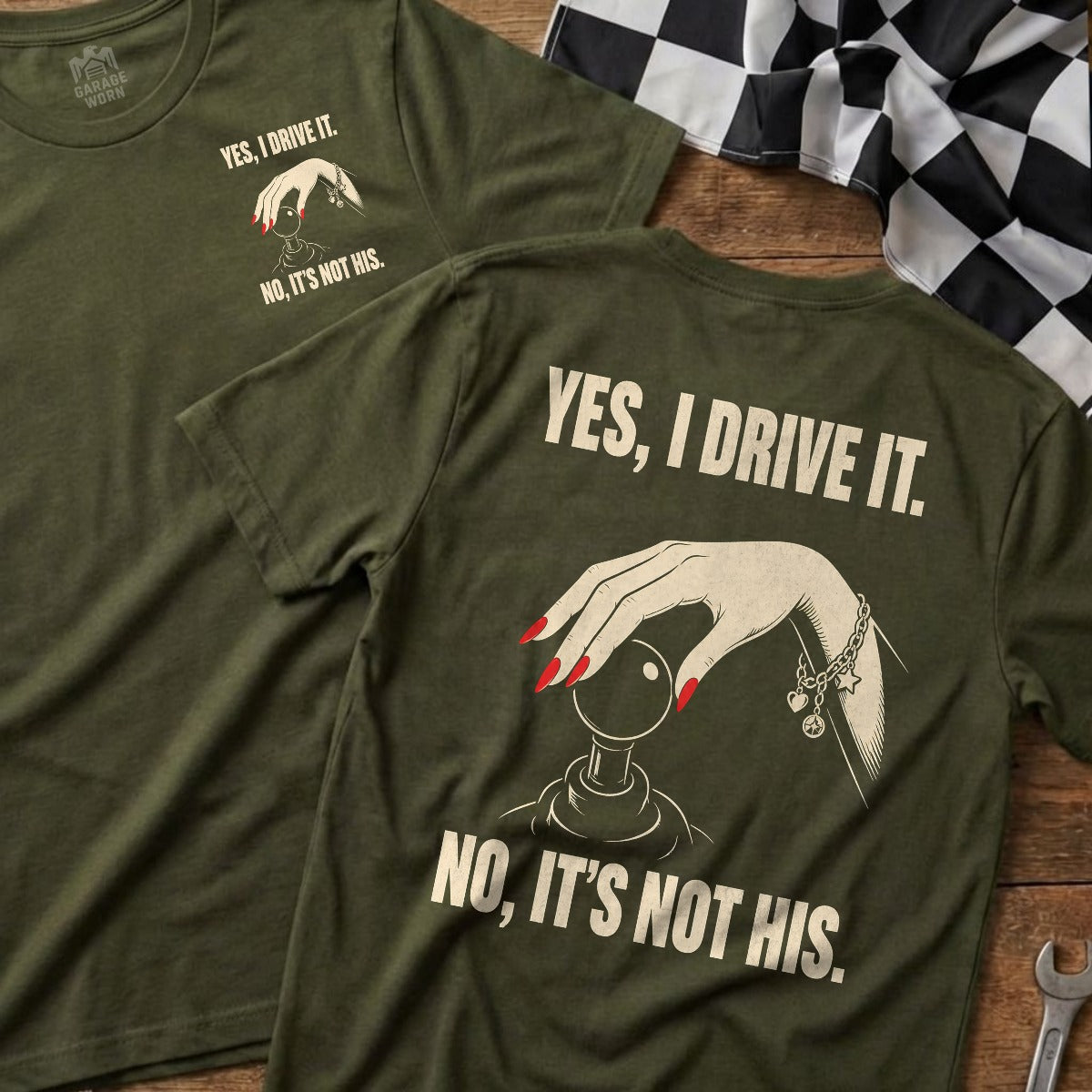 Military Green | Front & Back