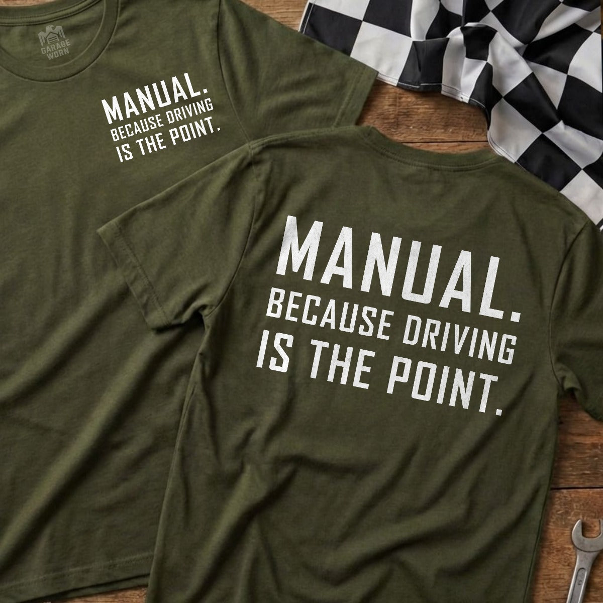 Military Green | Front & Back