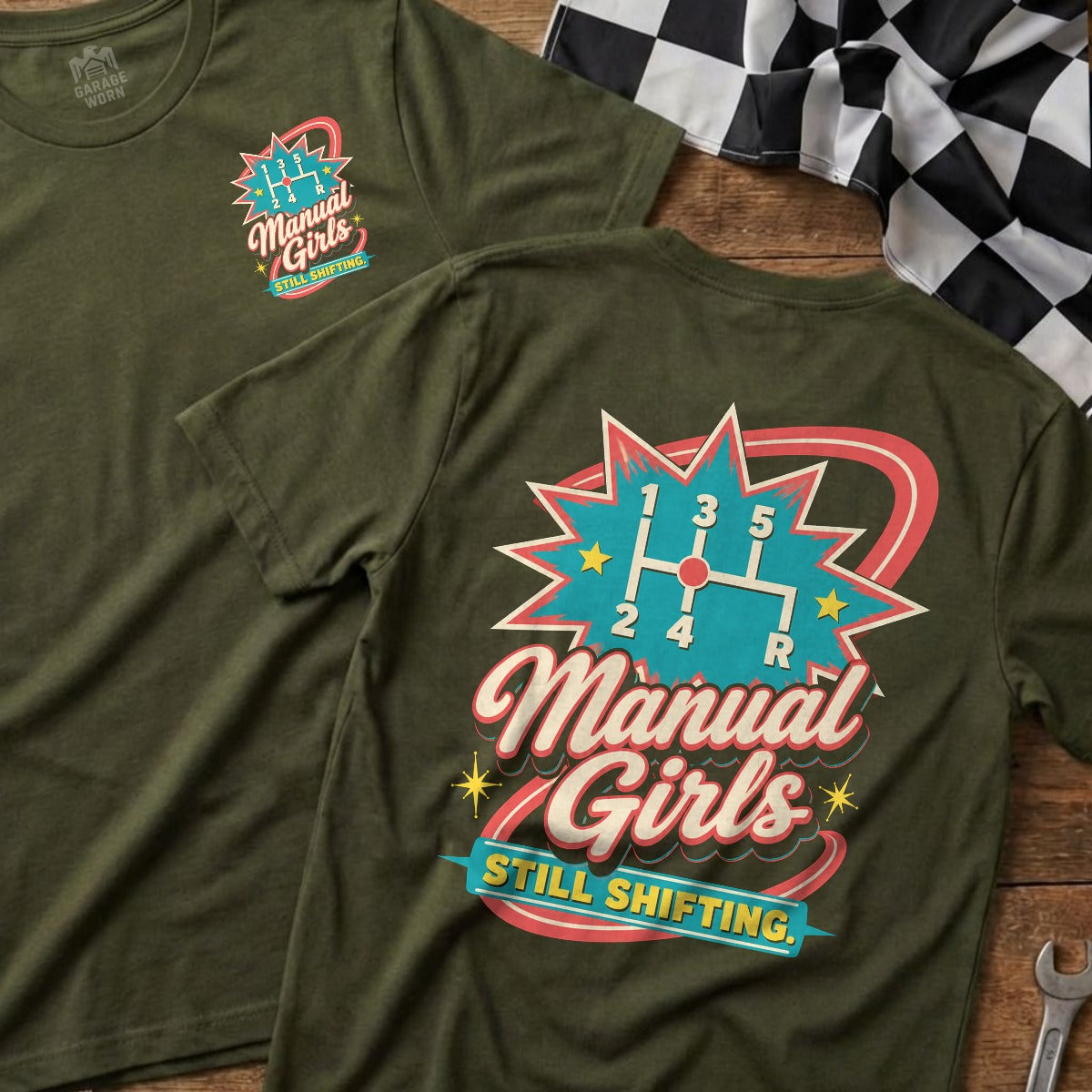 Military Green | Front & Back