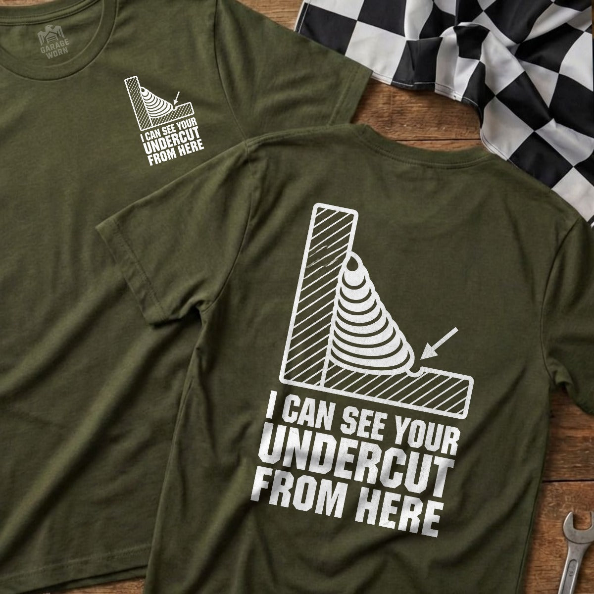 Military Green | Front & Back