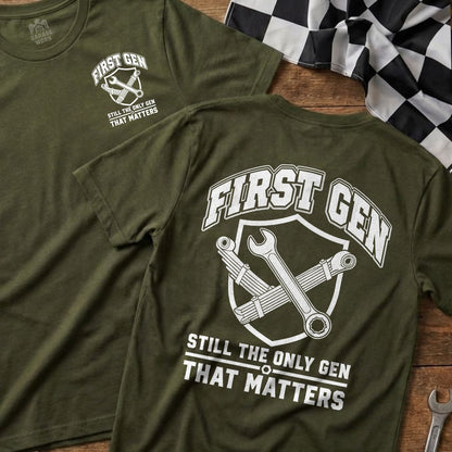 Military Green | Front & Back