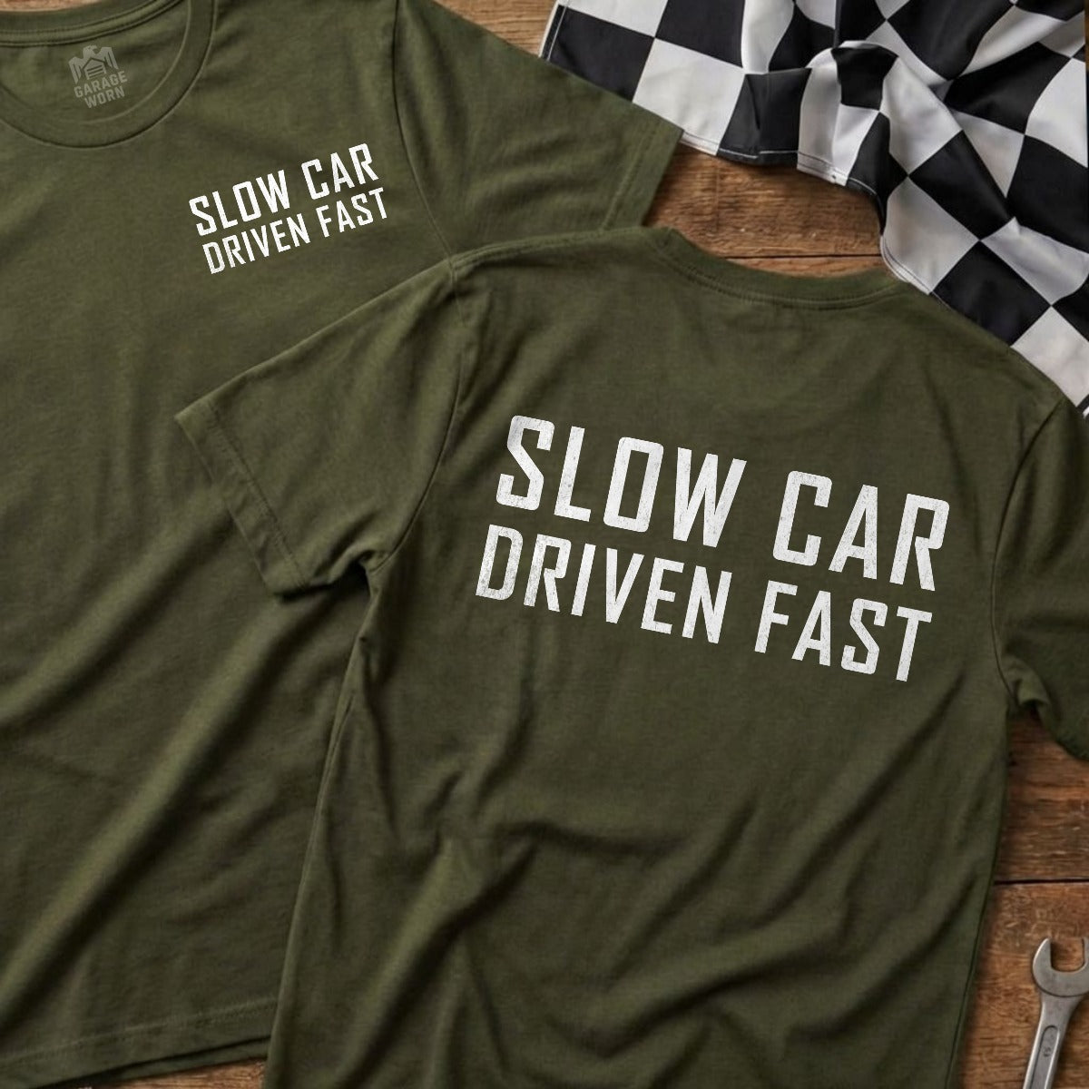 Military Green | Front & Back