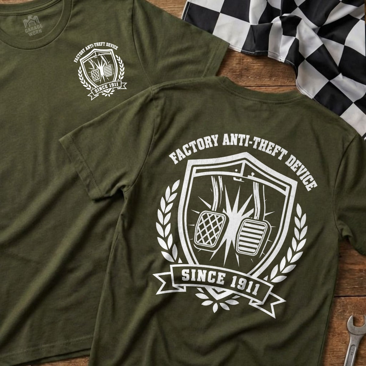 Military Green | Front & Back