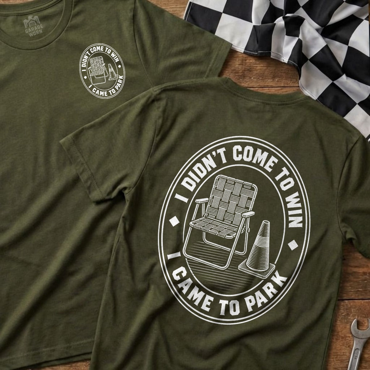 Military Green | Front & Back