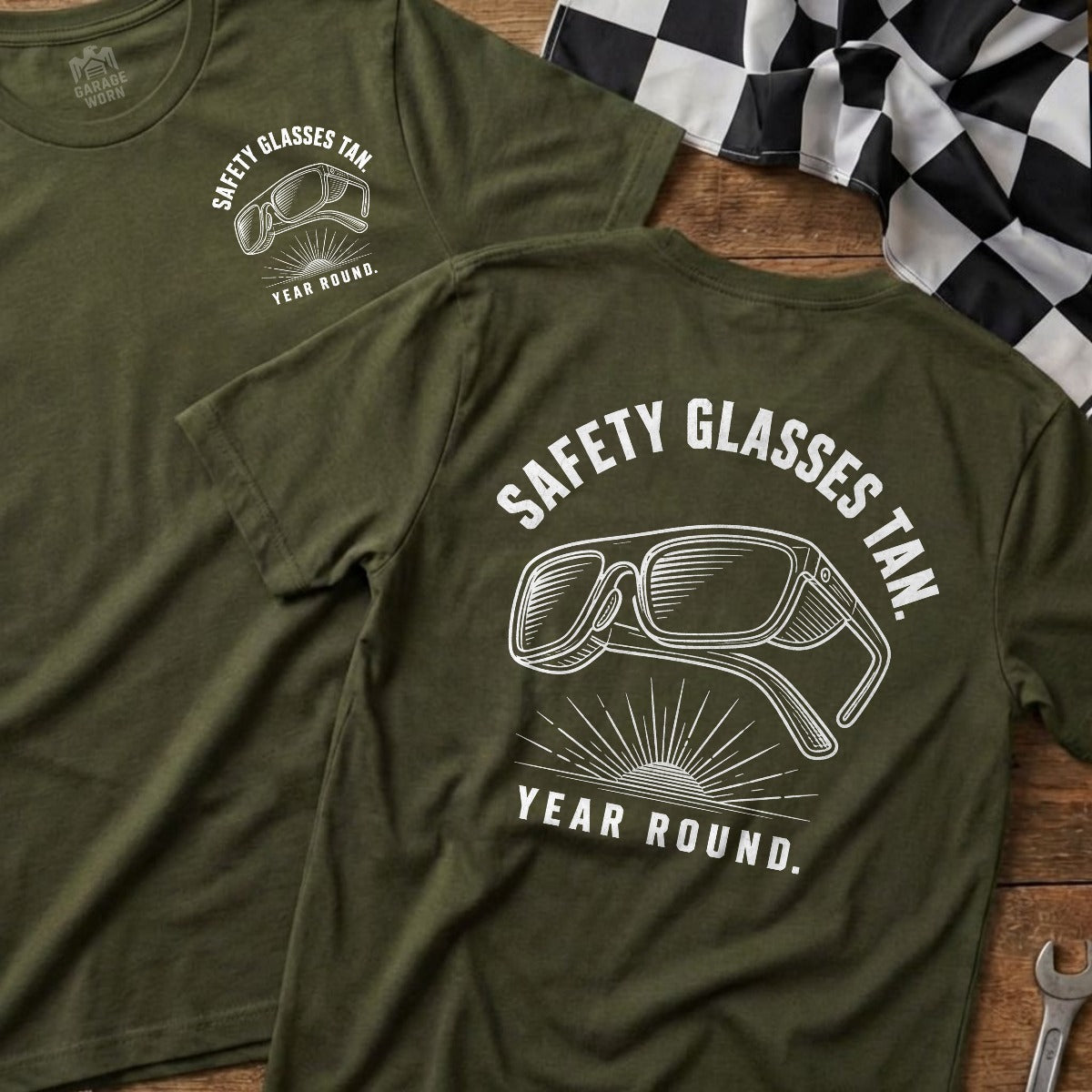 Military Green | Front & Back