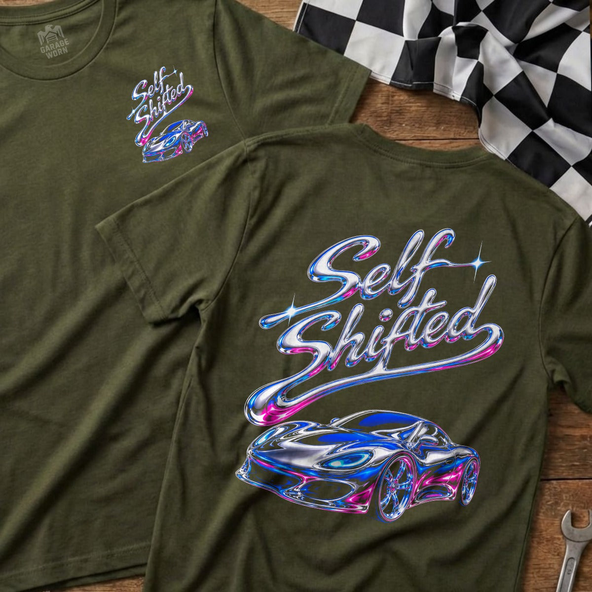 Military Green | Front & Back