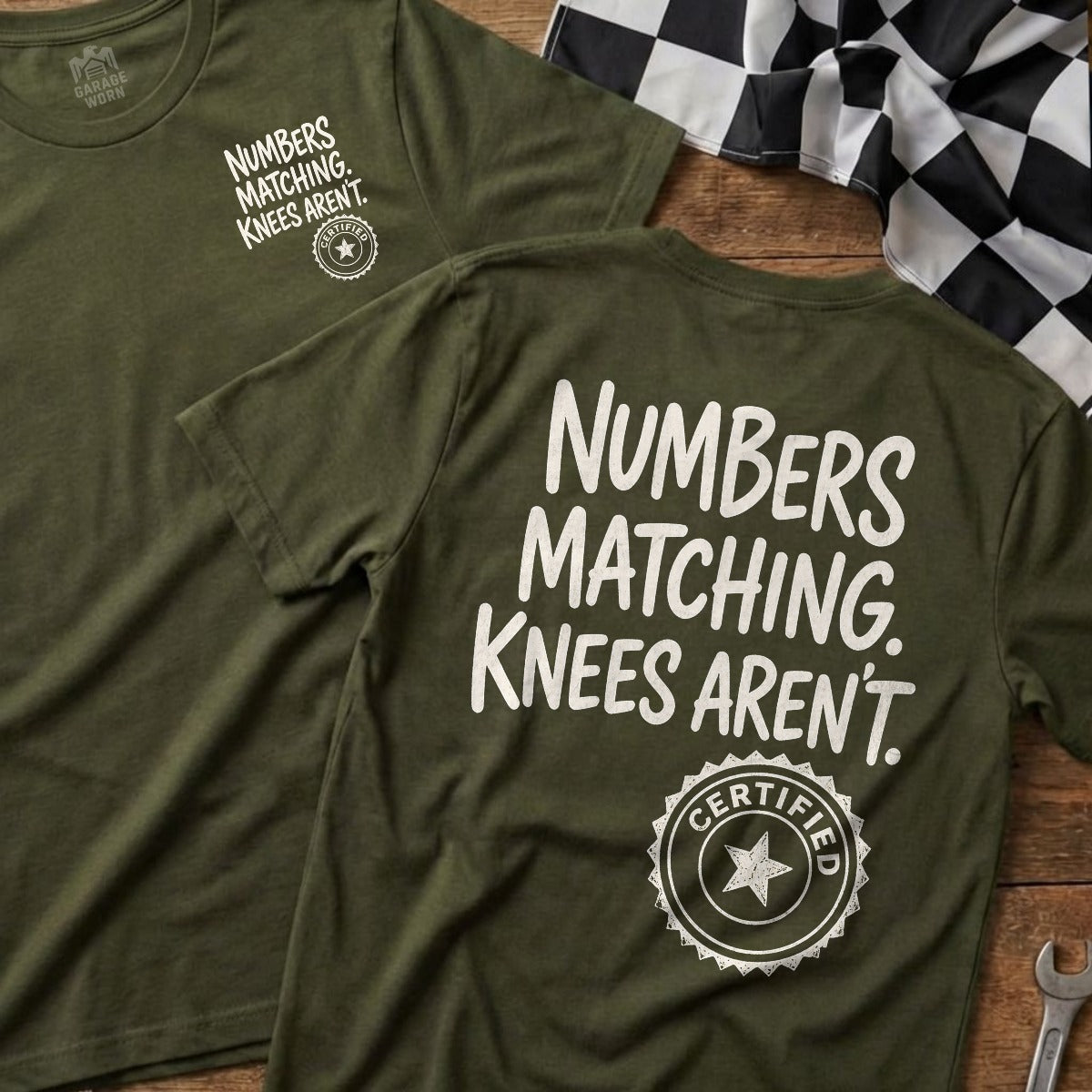 Military Green | Front & Back