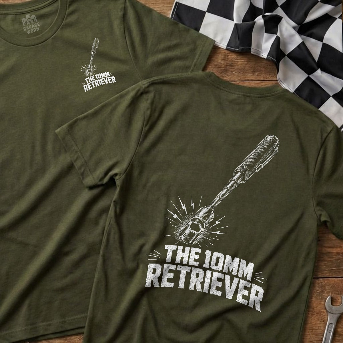 Military Green | Front & Back
