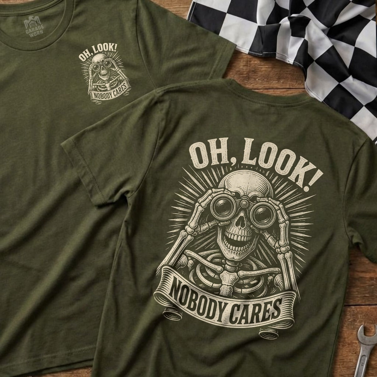 Military Green | Front & Back