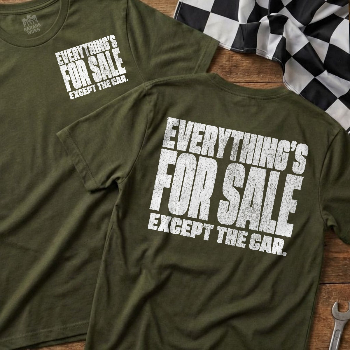 Military Green | Front & Back