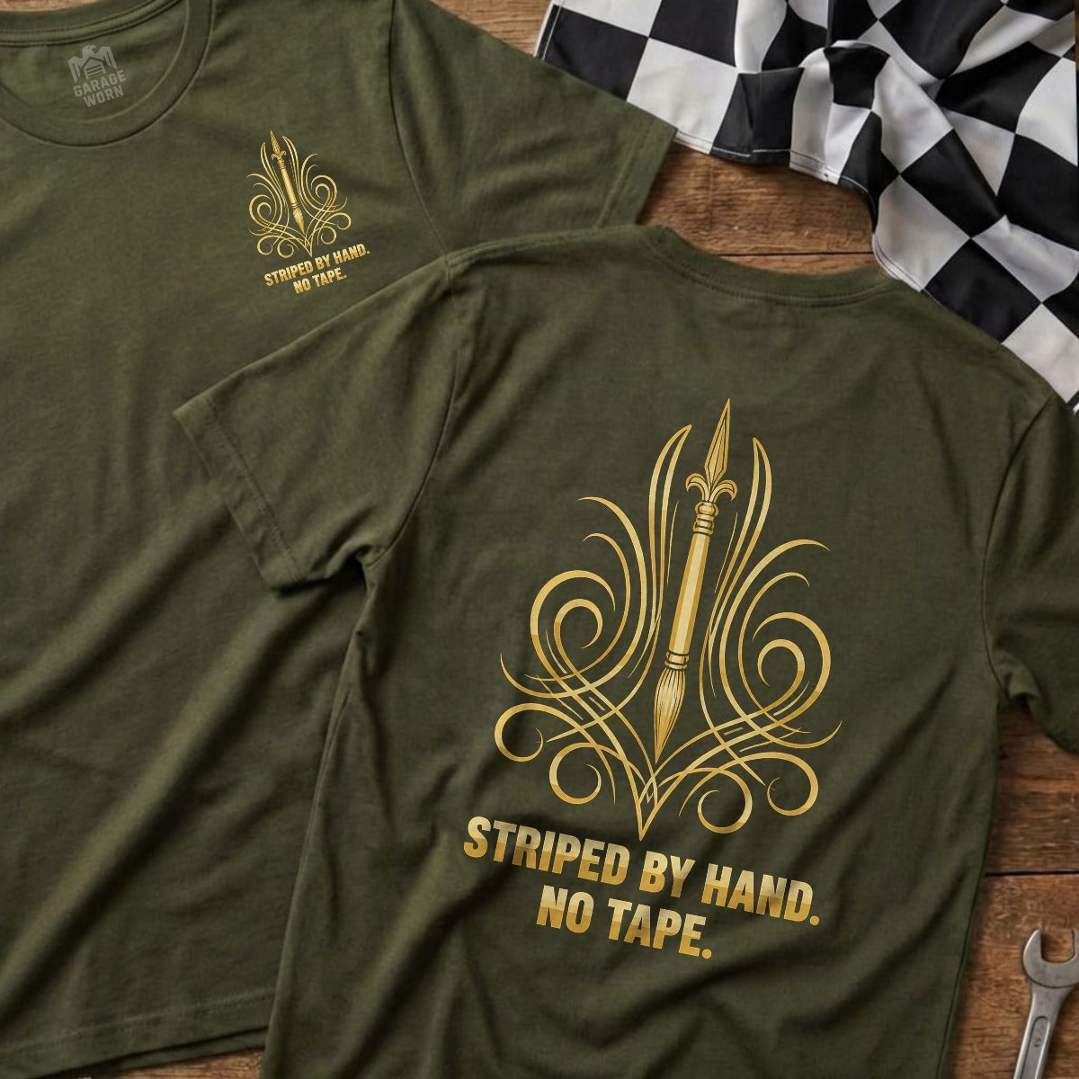 Military Green | Front & Back