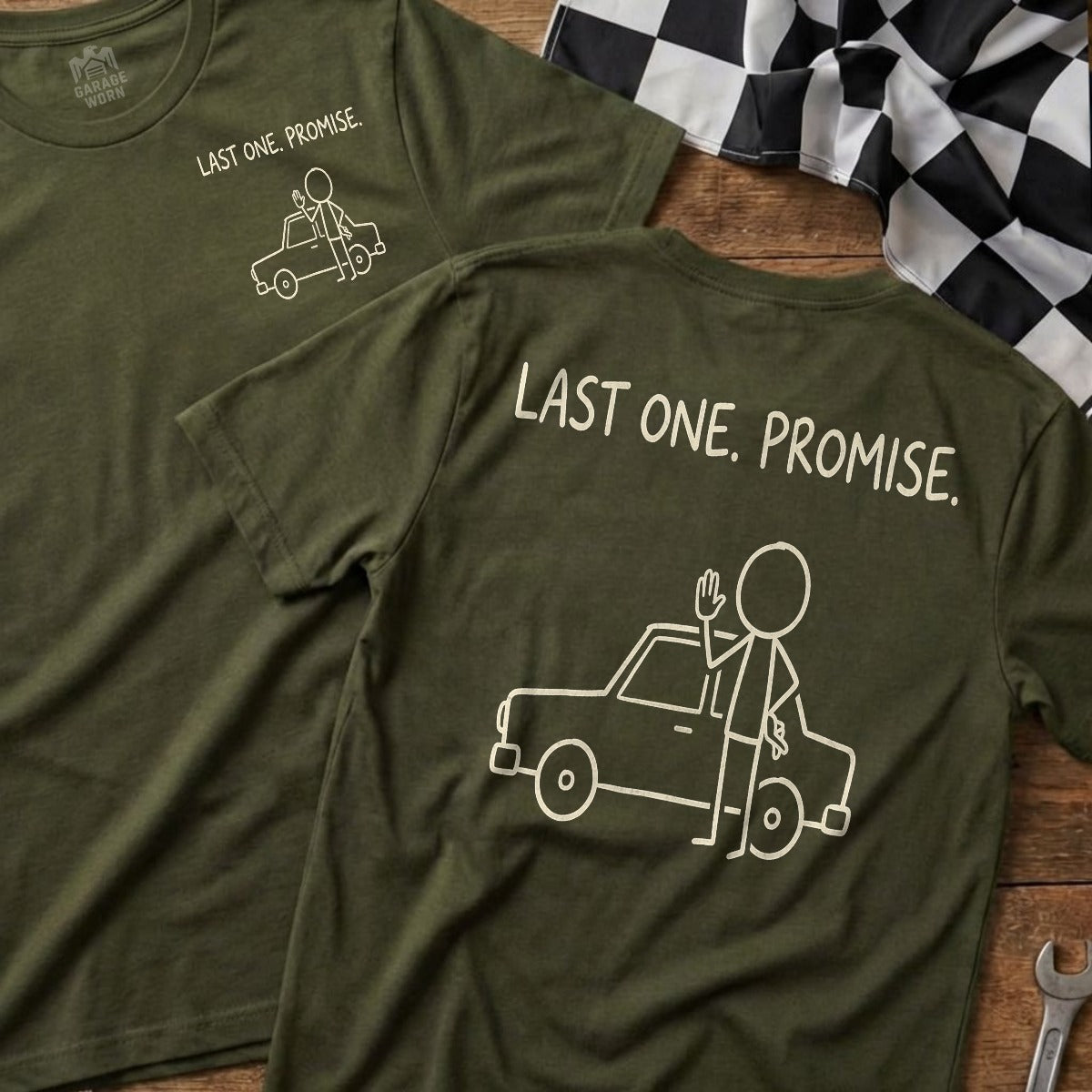 Military Green | Front & Back