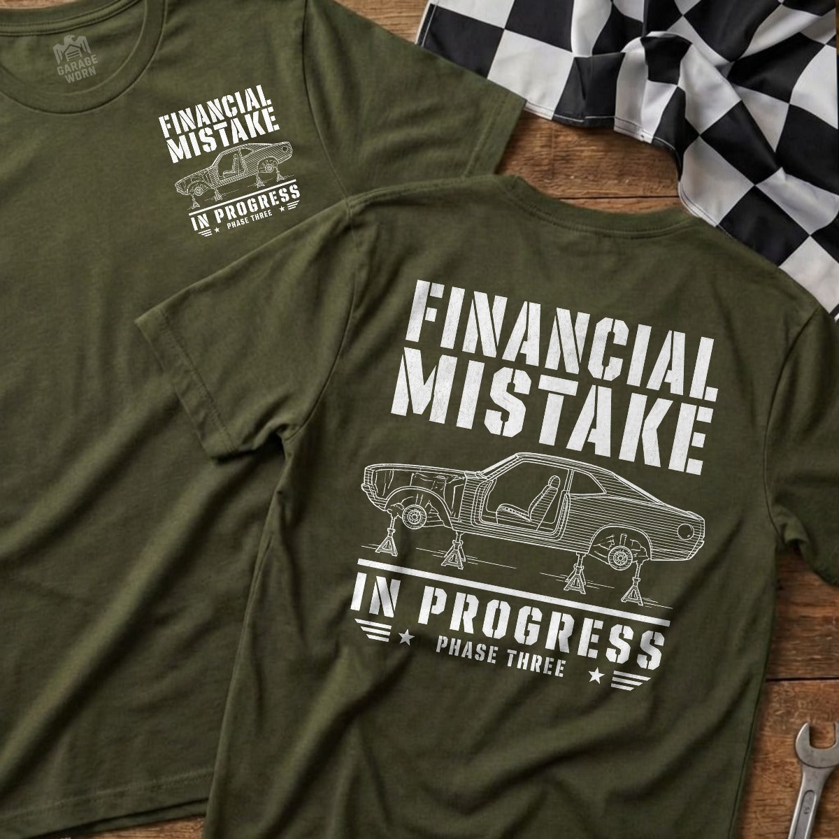 Military Green | Front & Back