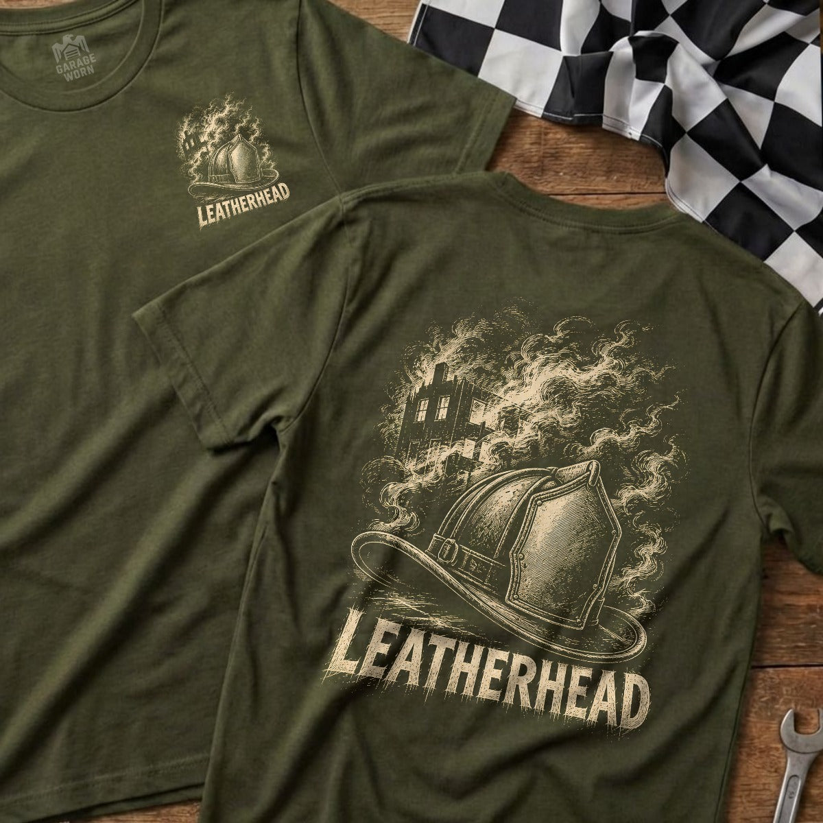 Military Green | Front & Back
